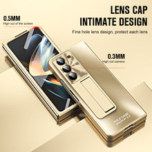 Load image into Gallery viewer, Frosted Electroplating Shockproof Phone Case With Front Screen Protector & Bracket For Galaxy Z Fold6/5/4/3