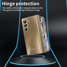 Load image into Gallery viewer, Electroplating Shockproof Phone Case With Back Screen Protector Film For Galaxy Z Fold 6/5/4/3/2