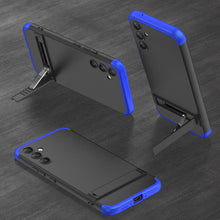 Load image into Gallery viewer, 3 in 1 Full Protection Matte Invisible Bracket Phone Case For Samsung Galaxy A34 A54 5G