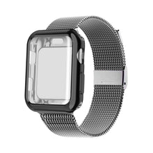 Load image into Gallery viewer, Luxury Metal Case Strap For Apple Watch Series 38/40/41/42/44/45 mm - Mycasety Mycasety
