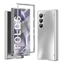 Load image into Gallery viewer, Electroplating Shockproof Phone Case With Back Screen Protector Film For Galaxy Z Fold 6/5/4/3/2