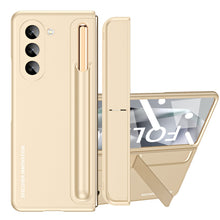 Load image into Gallery viewer, Pen Tray And Bracket 2 in 1 Shockproof Phone Case With Stylus & Screen Protector For Galaxy Z Fold 6/5/4