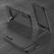 Load image into Gallery viewer, 3 in 1 Full Protection Matte Invisible Bracket Phone Case For Samsung Galaxy A34 A54 5G