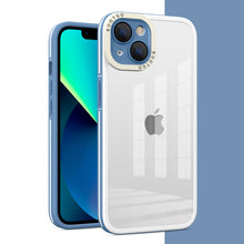 Load image into Gallery viewer, Premium Transparent Air-bag Protection iPhone Case With Lens Protective Film