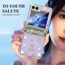 Load image into Gallery viewer, Electroplating Star Phone Case For Samsung Galaxy Z Flip 6/5/4/3