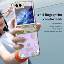 Load image into Gallery viewer, Electroplating Star Phone Case For Samsung Galaxy Z Flip 6/5/4/3