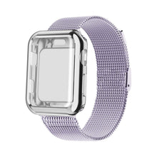 Load image into Gallery viewer, Luxury Metal Case Strap For Apple Watch Series 38/40/41/42/44/45 mm - Mycasety Mycasety