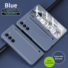 Load image into Gallery viewer, Anti-fall Protective Phone Case With Pen Tray Shell and Film For Galaxy Z Fold 6/5/4/3