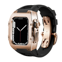 Load image into Gallery viewer, Luxury Metal Case Strap For Apple Watch Series 44/45 mm - mycasety2023 Mycasety
