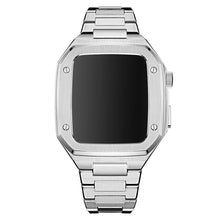 Load image into Gallery viewer, Luxury Metal Case Strap For Apple Watch 44/45mm - Mycasety Mycasety