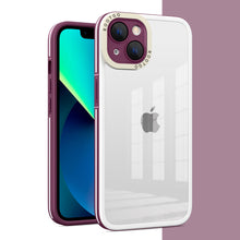 Load image into Gallery viewer, Premium Transparent Air-bag Protection iPhone Case With Lens Protective Film