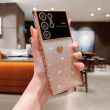 Load image into Gallery viewer, Ins Hot Glitter Powder Bling Protective Phone Case For Samsung Galaxy