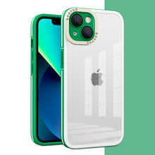 Load image into Gallery viewer, Premium Transparent Air-bag Protection iPhone Case With Lens Protective Film