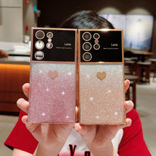 Load image into Gallery viewer, Ins Hot Glitter Powder Bling Protective Phone Case For Samsung Galaxy