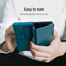 Load image into Gallery viewer, Luxurious Leather Cover Shockproof Phone Case Lens Protector & Pen Slot For Galaxy Z Fold 6/5/4