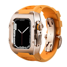 Load image into Gallery viewer, Luxury Metal Case Strap For Apple Watch Series 44/45 mm - mycasety2023 Mycasety