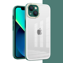 Load image into Gallery viewer, Premium Transparent Air-bag Protection iPhone Case With Lens Protective Film