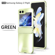Load image into Gallery viewer, Frosted Plating Phone Case For Samsung Galaxy Z Flip5 Flip4 Flip3 5G