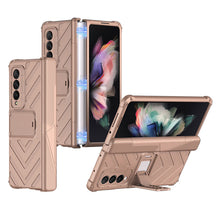 Load image into Gallery viewer, Magnetic Armor All-included Protective Cover With Hinge Holder For Samsung Galaxy Z Fold3 Fold4 5G
