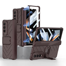 Load image into Gallery viewer, Magnetic Armor All-included Protective Cover With Hinge Holder For Samsung Galaxy Z Fold3 Fold4 5G