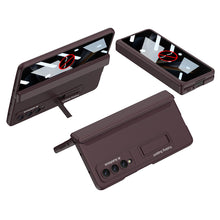 Load image into Gallery viewer, Magnetic Hinge Stand All-included Case With Back Screen Protector For Samsung Galaxy Z Fold5 Fold4 Fold3 5G