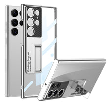 Load image into Gallery viewer, Electroplated Phone Case With Invisible Bracket For Samsung Galaxy S24 S23 S22 Ultra Plus - Mycasety Mycasety