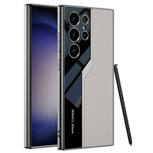 Load image into Gallery viewer, Electroplated Leather Anti-fall Protective Phone Case For Samsung Galaxy S24 S23 Ultra Plus - Mycasety Mycasety