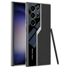 Load image into Gallery viewer, Electroplated Leather Anti-fall Protective Phone Case For Samsung Galaxy S24 S23 Ultra Plus - Mycasety Mycasety