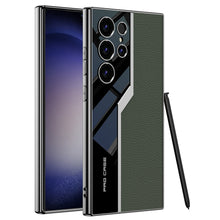 Load image into Gallery viewer, Electroplated Leather Anti-fall Protective Phone Case For Samsung Galaxy S24 S23 Ultra Plus - Mycasety Mycasety