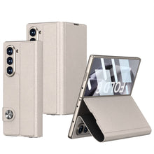 Load image into Gallery viewer, Luxurious Leather Cover Shockproof Phone Case With Screen Protector For Galaxy Z Fold6