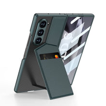 Load image into Gallery viewer, Leather Card Holder Shockproof Phone Case With Screen Protector For Galaxy Z Fold6