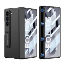 Load image into Gallery viewer, Magnetic Hinge Hidden Bracket All-included Case With Back Screen Protector For Galaxy Z Fold 7/6/5/4/3