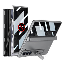 Load image into Gallery viewer, Magnetic Hinge Pen Box Shockproof Phone Case With Anti-peep Screen Protector For Galaxy Z Fold 6