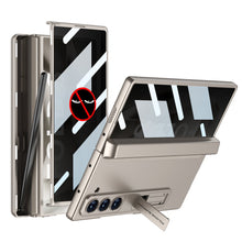 Load image into Gallery viewer, Magnetic Hinge Pen Box Shockproof Phone Case With Anti-peep Screen Protector For Galaxy Z Fold 6