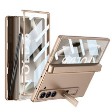 Load image into Gallery viewer, Magnetic Hinge Pen Box Shockproof Phone Case With Screen Protector For Galaxy Z Fold 6