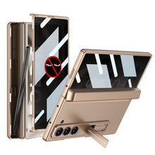 Load image into Gallery viewer, Magnetic Hinge Pen Box Shockproof Phone Case With Anti-peep Screen Protector For Galaxy Z Fold 6