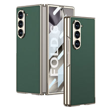 Load image into Gallery viewer, Electroplating Leather Shockproof Phone Case With Screen Protector For Galaxy Z Fold6