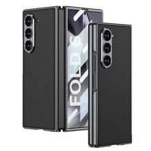 Load image into Gallery viewer, Electroplating Leather Shockproof Phone Case With Screen Protector For Galaxy Z Fold6