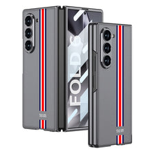 Load image into Gallery viewer, Electroplating Leather Shockproof Phone Case With Screen Protector For Galaxy Z Fold6