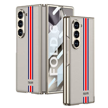 Load image into Gallery viewer, Electroplating Leather Shockproof Phone Case With Screen Protector For Galaxy Z Fold6