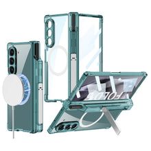 Load image into Gallery viewer, Magnetic Shockproof Phone Case With Screen Glass Protector & Pen Box Hinge For Galaxy Z Fold 6/5