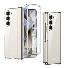 Load image into Gallery viewer, Transparent Magnetic Hinge Shockproof Phone Case With Screen Protector For Galaxy Z Fold6