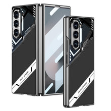 Load image into Gallery viewer, SPORTS DESIGN | Cyberpunk Leather Shockproof Phone Case With Screen Protector For Galaxy Z Fold6