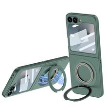 Load image into Gallery viewer, Magnetic Diamond Bracket Shockproof Phone Case With Screen Protector For Galaxy Z Flip 6/5/4