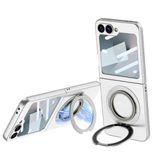 Load image into Gallery viewer, Magnetic Diamond Bracket Shockproof Phone Case With Screen Protector For Galaxy Z Flip 6/5/4