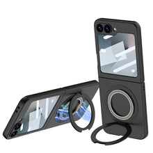 Load image into Gallery viewer, Magnetic Diamond Bracket Shockproof Phone Case With Screen Protector For Galaxy Z Flip 6/5/4