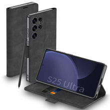 Load image into Gallery viewer, Leather Shockproof Phone Cover For Galaxy S25 Ultra