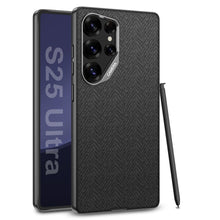 Load image into Gallery viewer, Electroplated Leather Shockproof Phone Case For Galaxy S25 S24 S23 Ultra