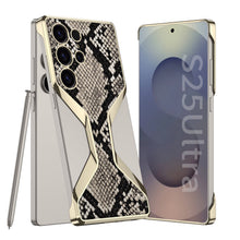 Load image into Gallery viewer, Python Pattern Leather Shockproof Phone Case For Galaxy S25 Ultra
