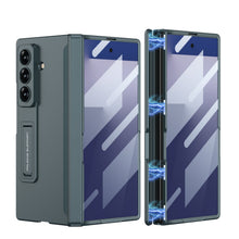 Load image into Gallery viewer, Magnetic Hinge Hidden Bracket All-included Case With Back Screen Protector For Galaxy Z Fold 7/6/5/4/3